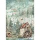 Бумага рисовая для декупажа Stamperia DFSA41082 "Водяная мельница", А4